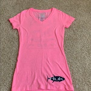 Pink HuK shirt